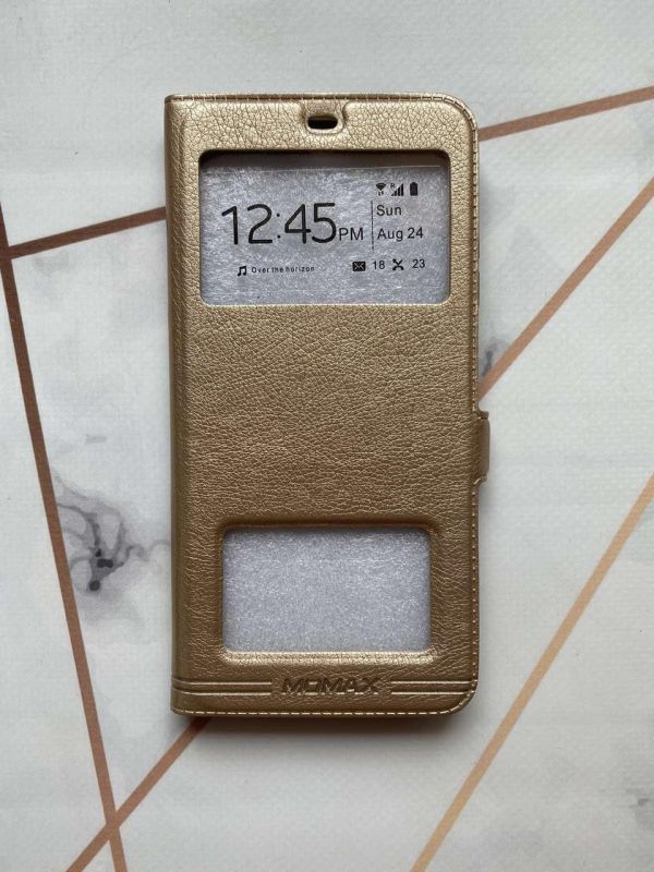 Чохол-книжка Momax для Xiaomi Mi 8 Золотий