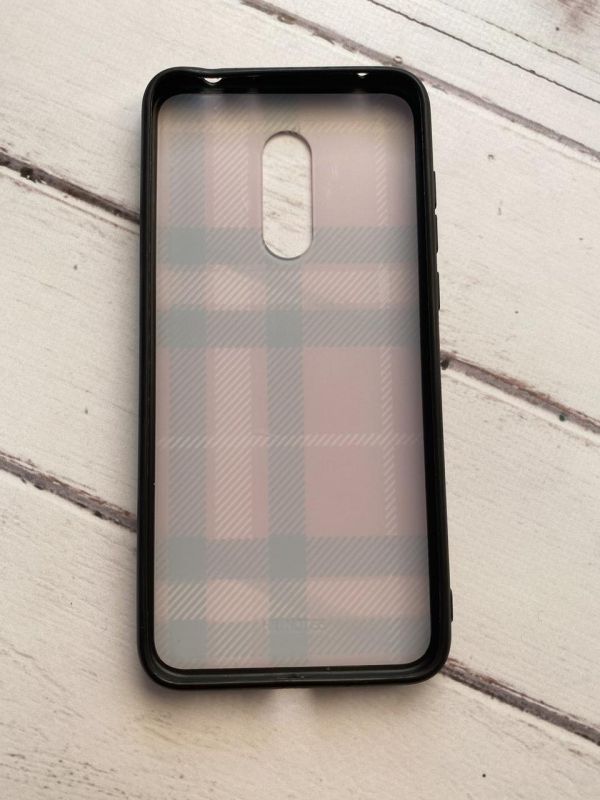 Захисний глянцевий чохол з малюнком для Xiaomi redmi 5 plus Клітка