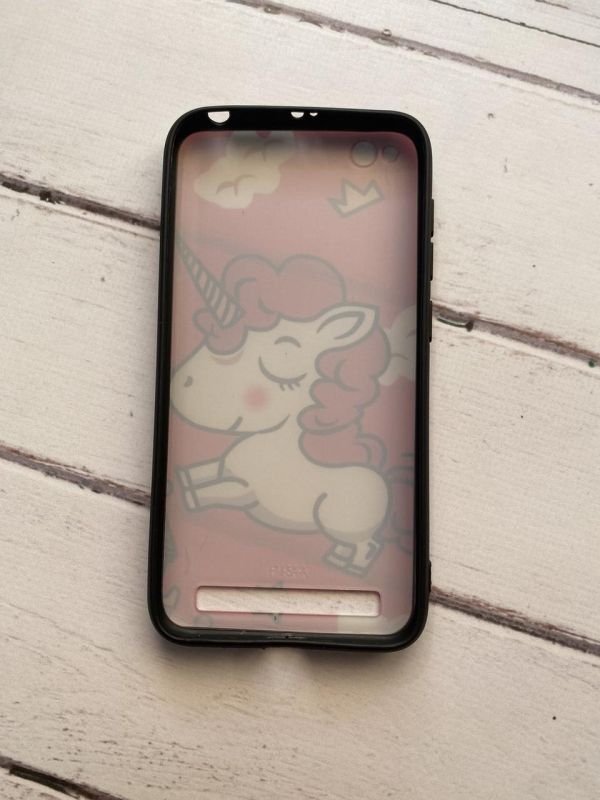 Захисний глянцевий чохол з малюнком для Xiaomi Redmi 5A Єдиноріг