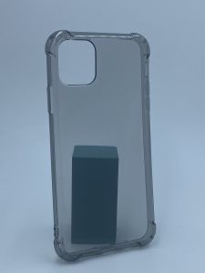 Прозорий силіконовий чохол з потовщеними кутами для Apple iPhone 11 Pro Max (6,5) Чорний