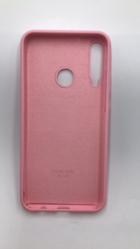 Силіконовий чохол Apple Silicone Case для Huawei Р40 lite E / Y7p Рожевий