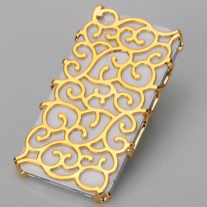 Чохол для iPhone 4/4S Королівський Золотий квітка