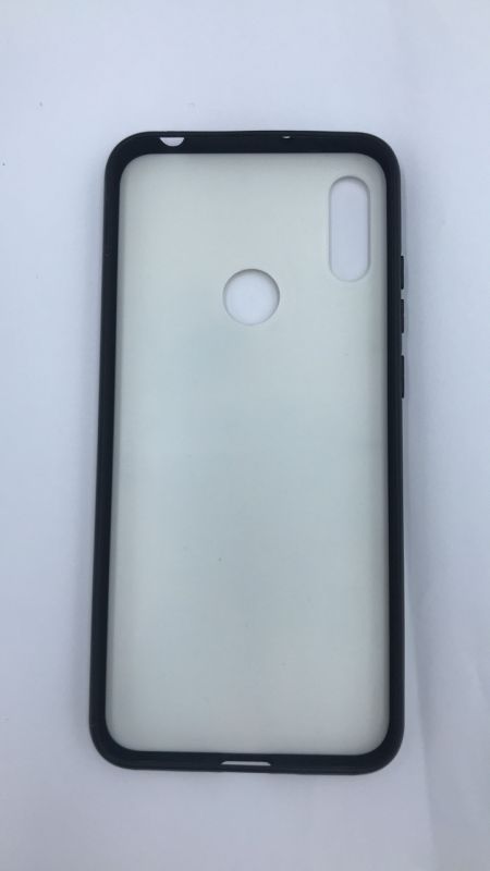 Силіконовий чохол з принтом для Huawei Y6 2019 / Y6 prime 2019 Дівчина в синьому