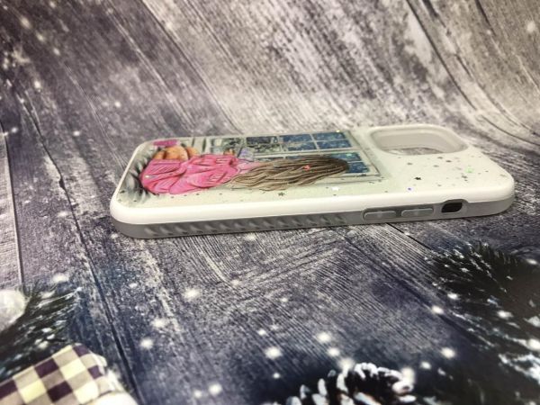 Силіконовий чохол з принтом для Apple iPhone 12 / 12 Pro (6.1) Дівчина біля вікна