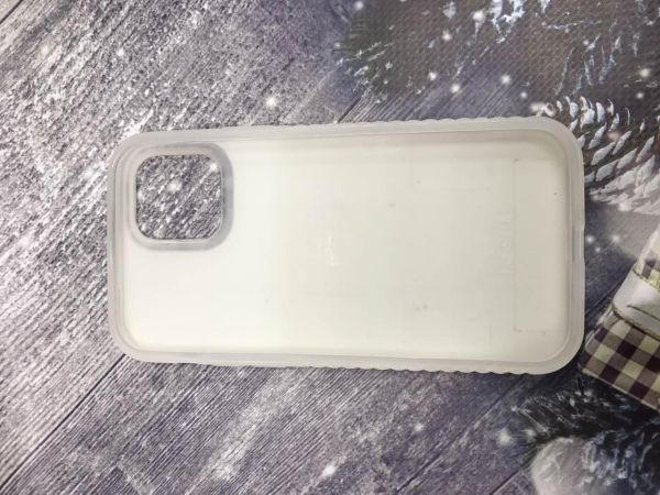 Силіконовий чохол з принтом для Apple iPhone 12 / 12 Pro (6.1) Білі рукавиці