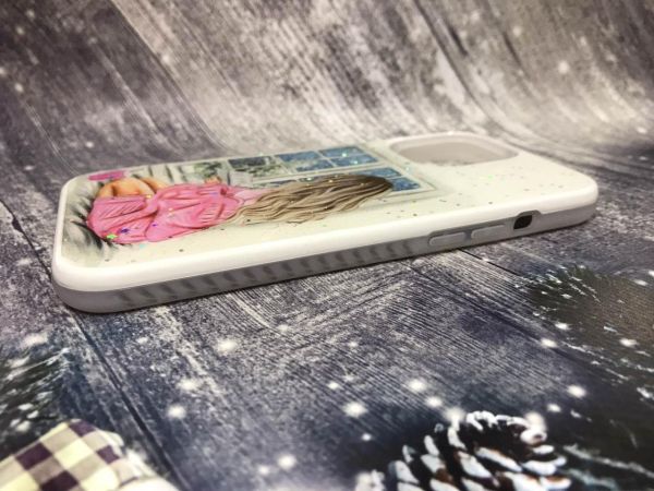 Силіконовий чохол з принтом для Apple iPhone 12 Pro Max Дівчина біля вікна