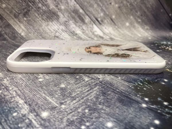 Силіконовий чохол з принтом для Apple iPhone 12 Pro Max Білі рукавички