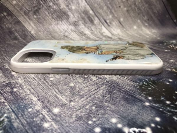 Силіконовий чохол з принтом для Apple iPhone 12 Pro Max Дівчина з телефоном