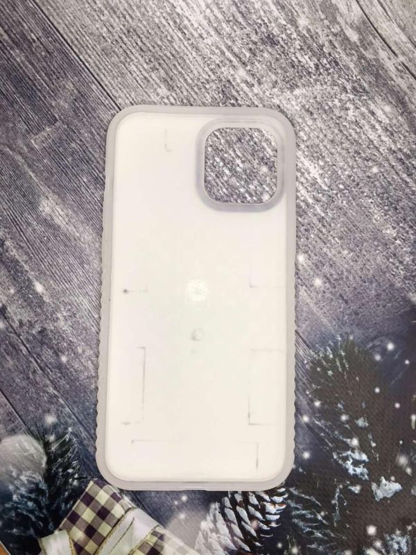 Силіконовий чохол з принтом для Apple iPhone 12 Pro Max Дівчина з телефоном