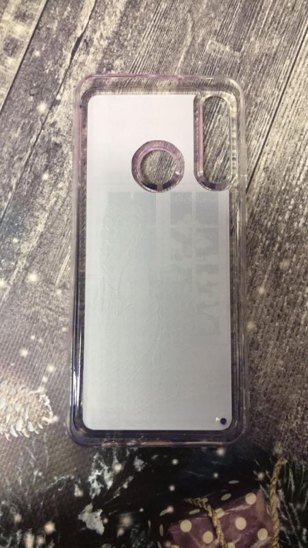 Силіконовий чохол з блискітками, що переливаються, для Huawei Y6p Дівчина біля вікна