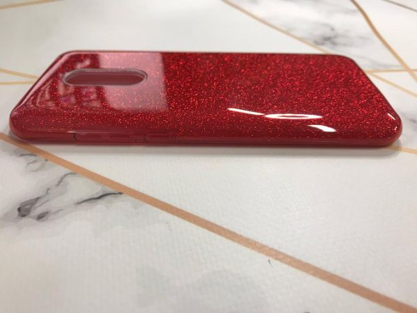 Силіконовий блискучий чохол для Xiaomi redmi 5 plus Червоний