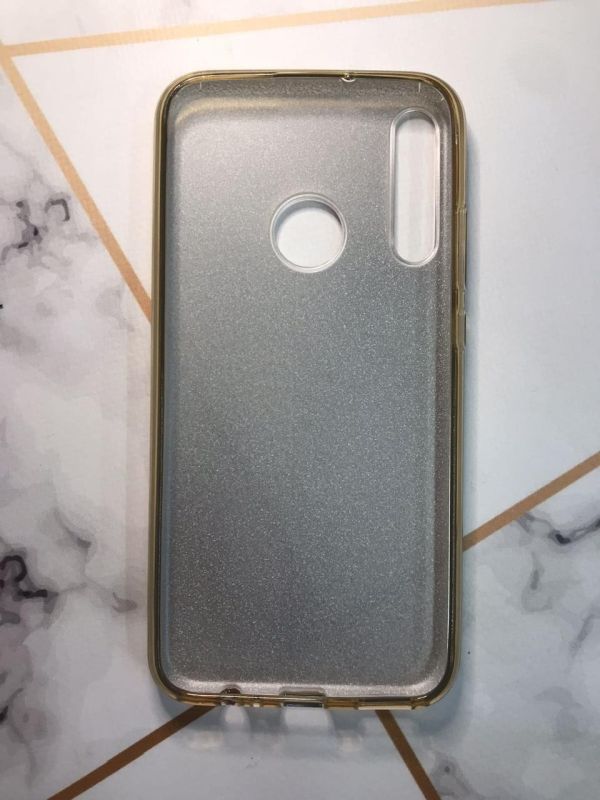 Силіконовий блискучий чохол на Huawei Р40 lite E/ Y7p Золотистий