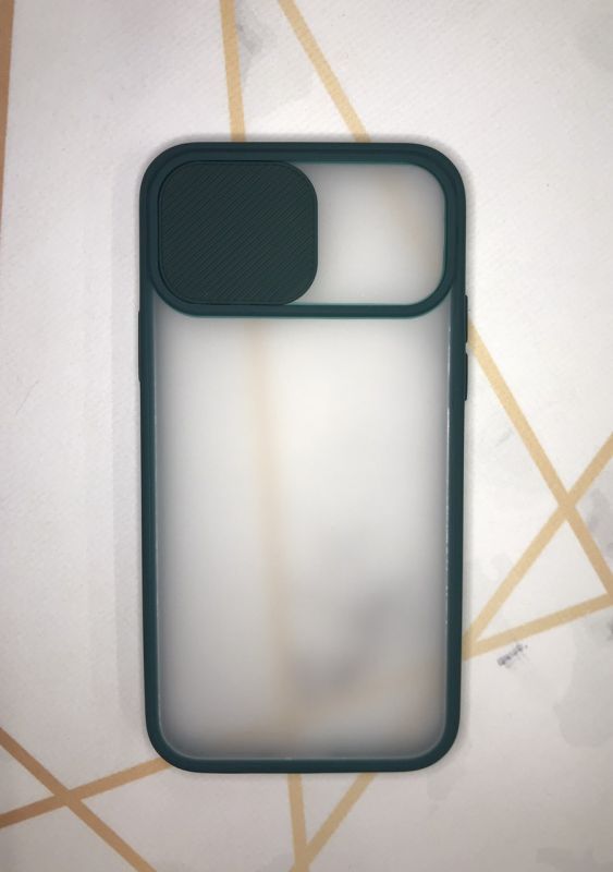 Чохол зі слайд-камерою для iPhone 11 Pro (5,8) Темно-зелений