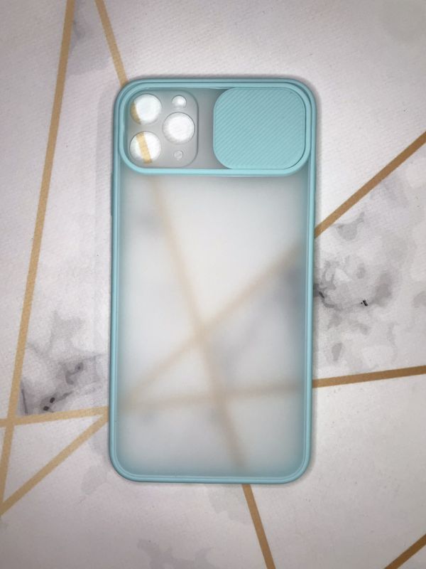 Чохол зі слайд-камерою для iPhone 11 Pro Max (6,5) Бірюзовий