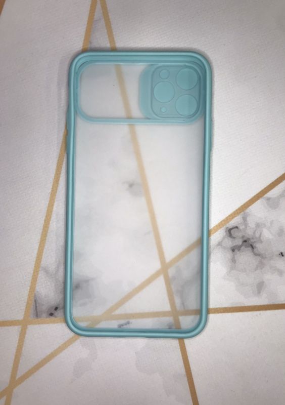 Чохол зі слайд-камерою для iPhone 11 Pro Max (6,5) Бірюзовий