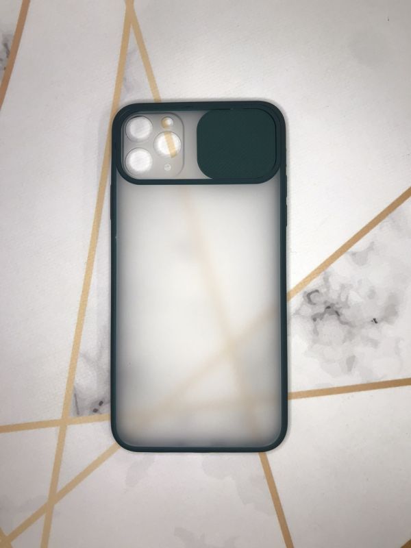 Чехол зі слайд-камерою для iPhone 11 Pro Max (6,5) Зелений