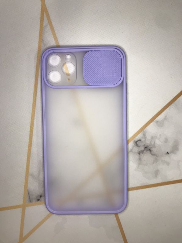 Чохол зі слайд-камерою для iPhone 11 Pro Max (6,5) Фіолетовий