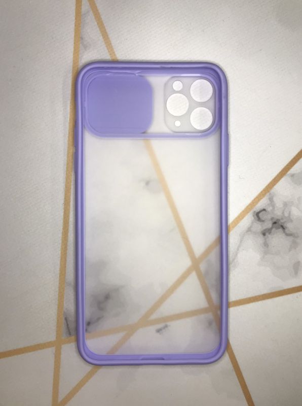 Чохол зі слайд-камерою для iPhone 11 Pro Max (6,5) Фіолетовий