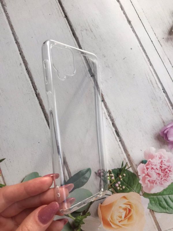 Тонкий прозорий силіконовий чохол для Samsung Galaxy A12