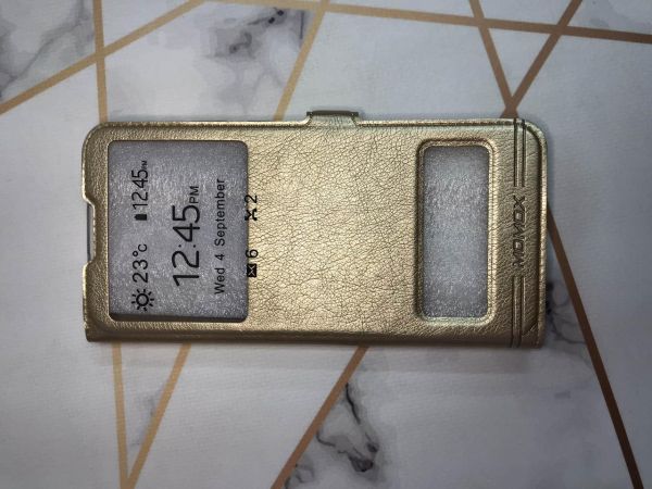 Чохол-книжка Momax на Huawei Y6p Золотистий