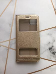 Чохол-книжка Momax на Huawei Y5p (Золотистий)