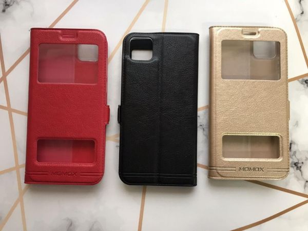 Чохол-книжка Momax на Huawei Y5p (Золотистий)