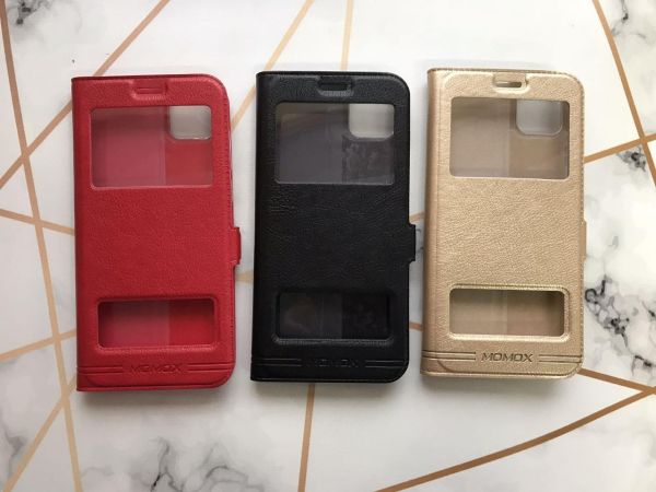 Чохол-книжка Momax на Huawei Y5p (Золотистий)