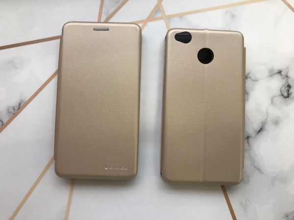 Чохол-книжка G-Case на Xiaomi Redmi 4X Золотистий