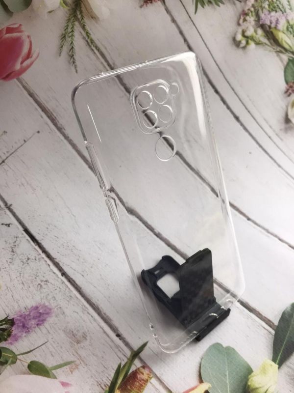 Ультратонкий прозорий силіконовий чохол для Xiaomi Redmi Note 9