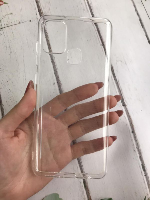 Ультратонкий прозорий силіконовий чохол для Samsung Galaxy А21ѕ