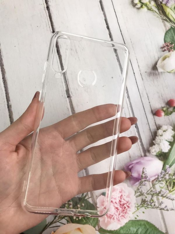 Ультратонкий прозорий силіконовий чохол для Huawei Y6p