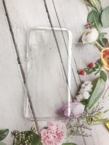 Ультратонкий прозорий силіконовий чохол для Huawei Р40 lite / Nova 6 SE