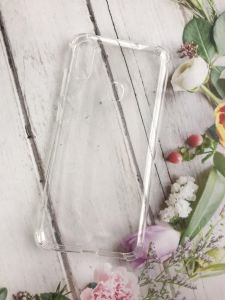 Ультратонкий прозорий силіконовий чохол з потовщеними кутами для Samsung Galaxy А11