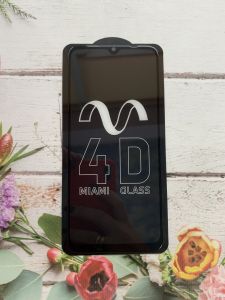 Захисне скло для Xiaomi Redmi 9A :: Чорне