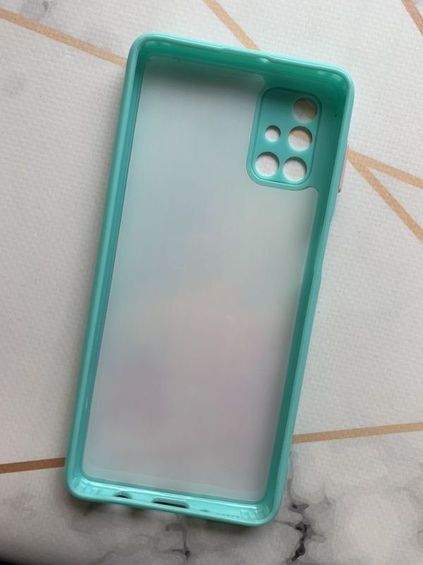 Чохол з принтом наSamsung Galaxy M31s Галактика Бірюзовий
