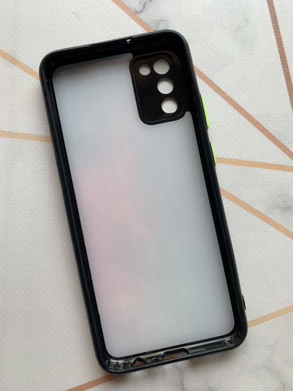 Чохол з блиском для Samsung Galaxy A02s Галактика