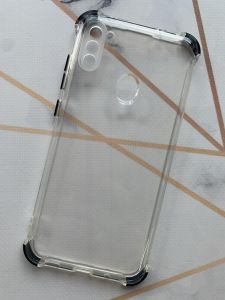 Силіконовий чохол з потовщеними кутами чорного кольору для Samsung Galaxy А11