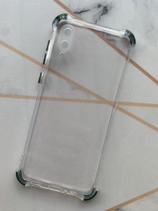 Силіконовий чохол з потовщеними кутами зеленого кольору для Samsung Galaxy A02 / A022 (2021)