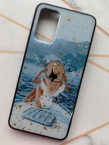 Чохол з принтом на Xiaomi Poco M3 принт Дівчина і море