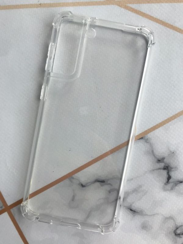 Силіконовий чохол з потовщеними кутами для Samsung Galaxy S21 Plus
