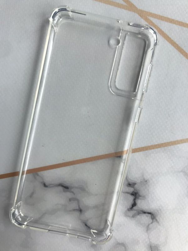 Силіконовий чохол з потовщеними кутами для Samsung Galaxy S21 Plus