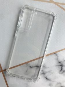 Силіконовий чохол з потовщеними кутами для Samsung Galaxy S21 (G991)