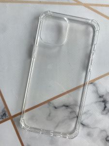 Прозорий силіконовий чохол з потовщеними кутами для iPhone 12 Pro Max