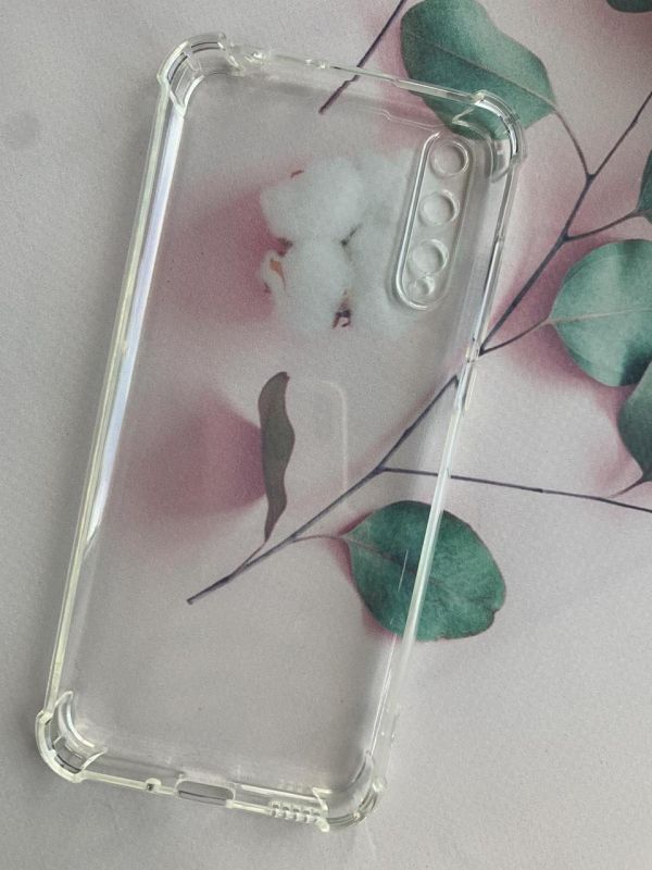 Прозорий силіконовий чохол з потовщеними кутами для Huawei Y8p