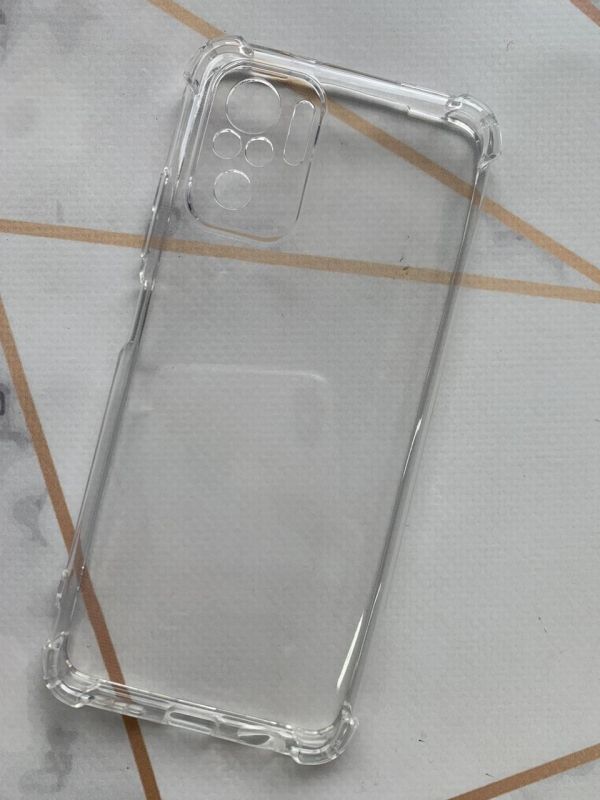 Силіконовий чохол з потовщеними кутами для Xiaomi Redmi Note 10 / Note 10s