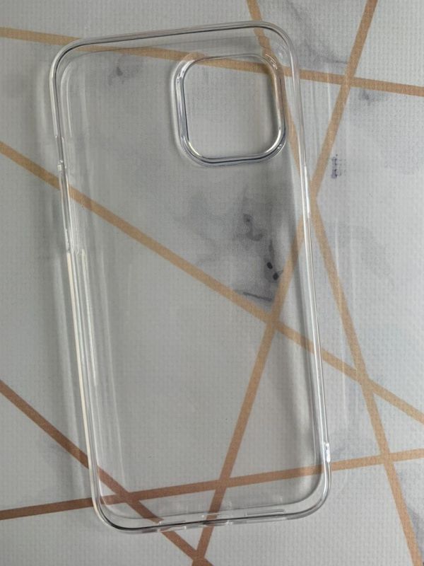 Прозорий силіконовий чохол для iPhone 12 Pro Max