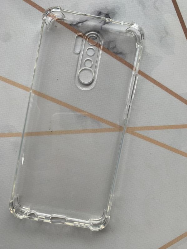 Прозорий силіконовий чохол з потовщеними кутами для Xiaomi Redmi 9