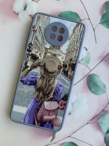 Чохол з принтом для Xiaomi Redmi Note 9T / Redmi Note 9 5G Дівчина в капелюсі