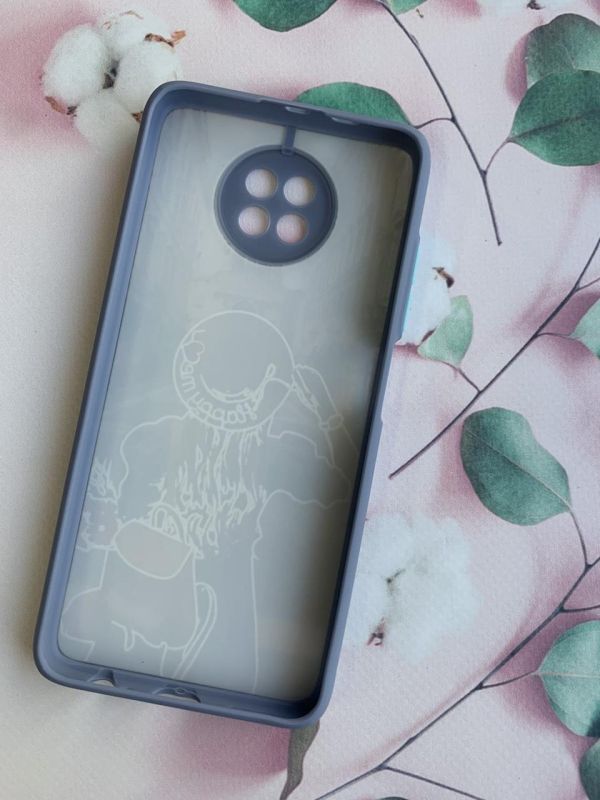 Чохол з принтом для Xiaomi Redmi Note 9T / Redmi Note 9 5G Дівчина в капелюсі