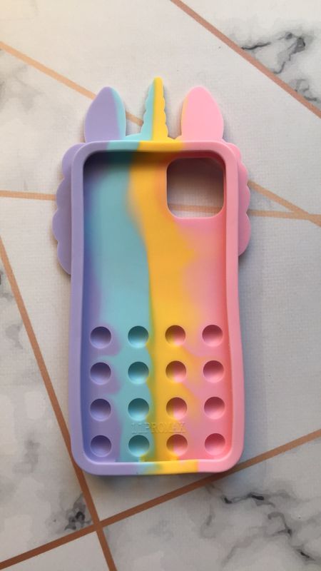 Чохол Одноріг Поп іт Антистрес Поп-Іт Pop It для iPhone 11 Pro Max (6,5) Попіт Єдиноріг